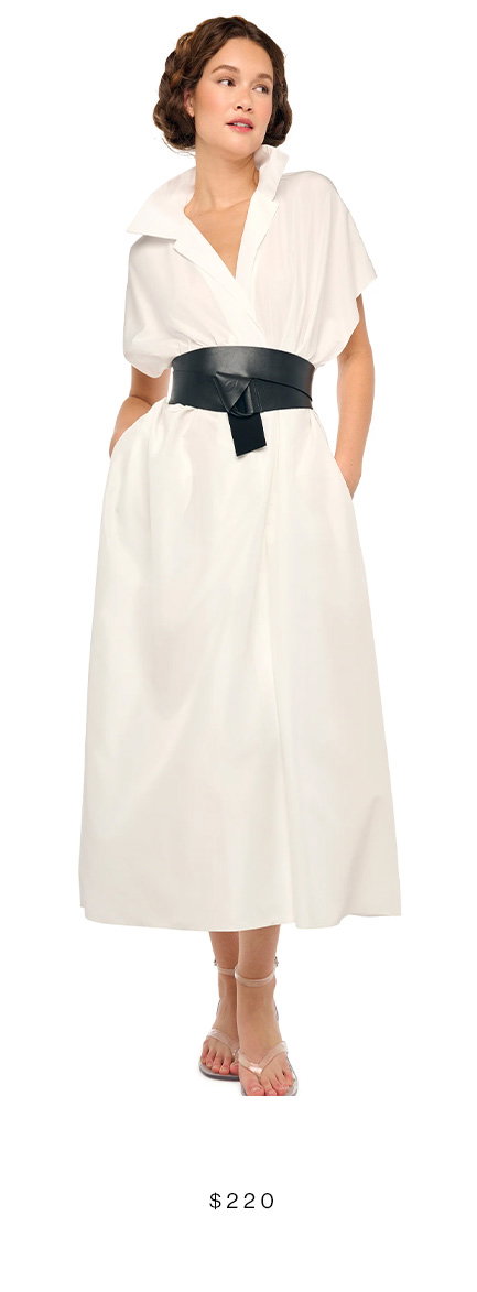 OVERSIZED SLEEVELESS NK SHIRT TO MIDCALF OPEN