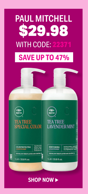 SHOP PAUL MITCHELL CLEAN &* TEA TREE LITERS AT $29.98 WITH CODE 22371