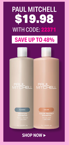 SHOP PAUL MITCHELL LITERS $19.98 WITH CODE 22371