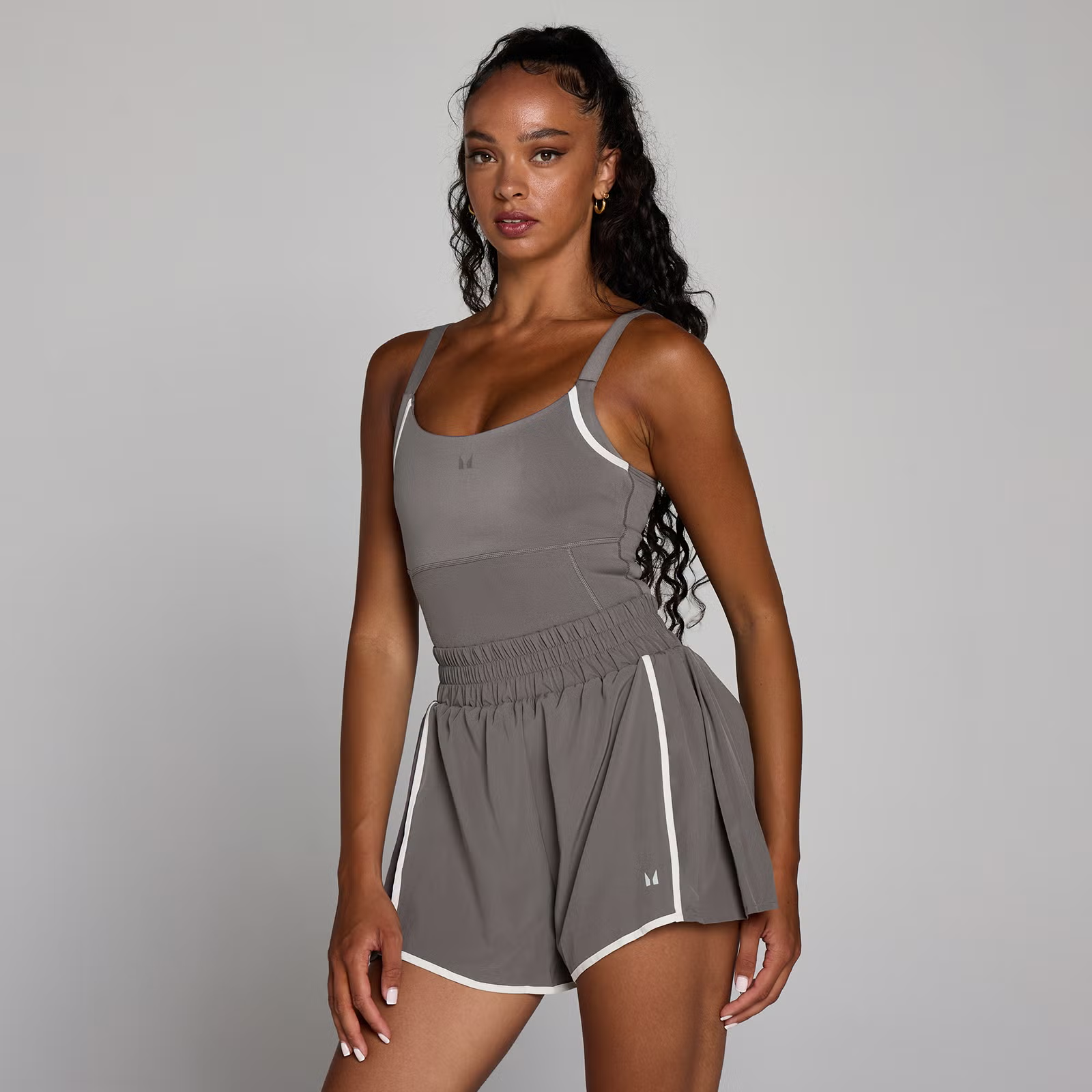 MP Women's Velocity Contrast Pleated All In One