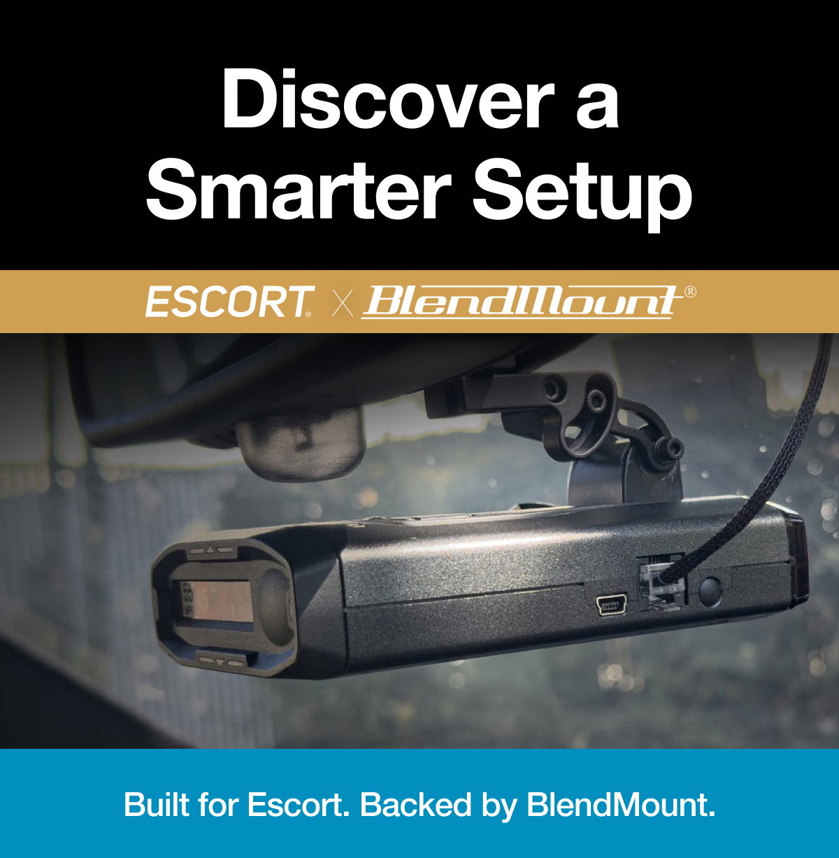 Discover a Smarter Setup - Built for Escort. Backed by BlendMount.
