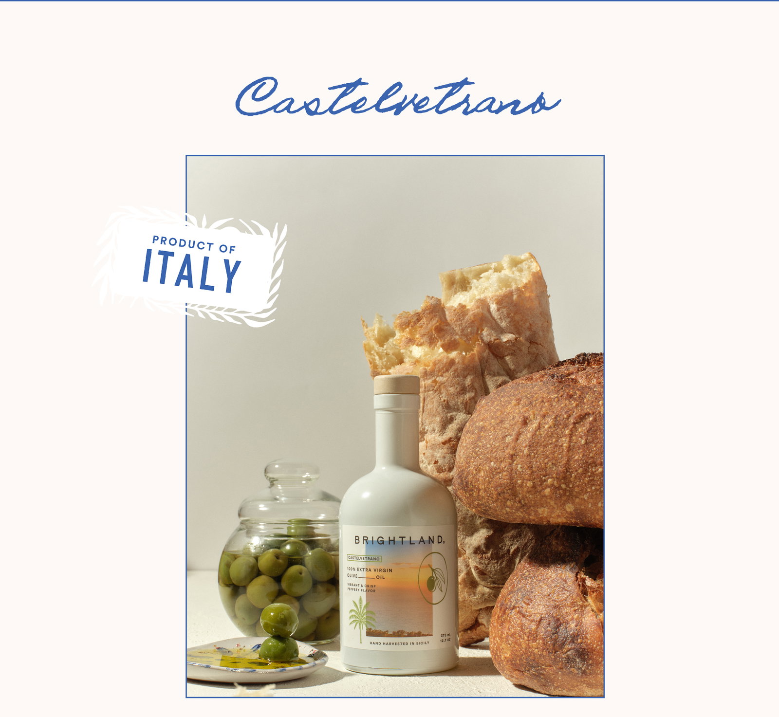 Castelvetrano, a Product of Italy