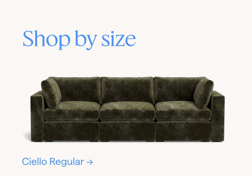 Shop by size. Ciello Regular.