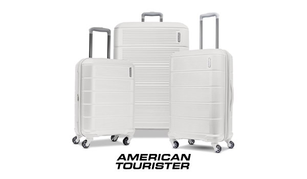 Stratum 2.0 Expandable Hardside Luggage with Spinner Wheels, White (3-Piece Set)