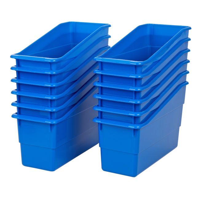Durable Book & Binder Holders - 12 pack