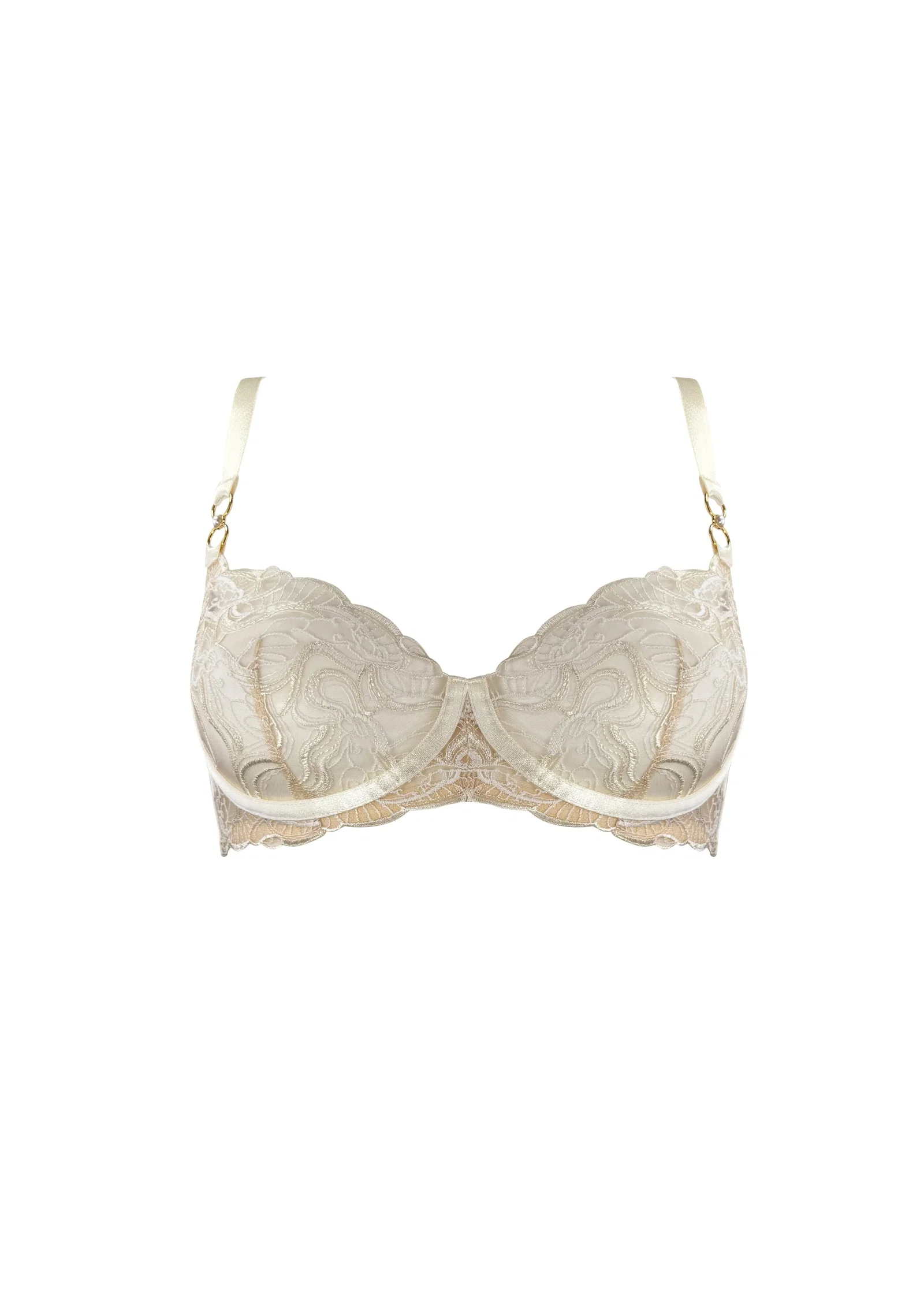 Image of Pearl Balconette Wire Bra
