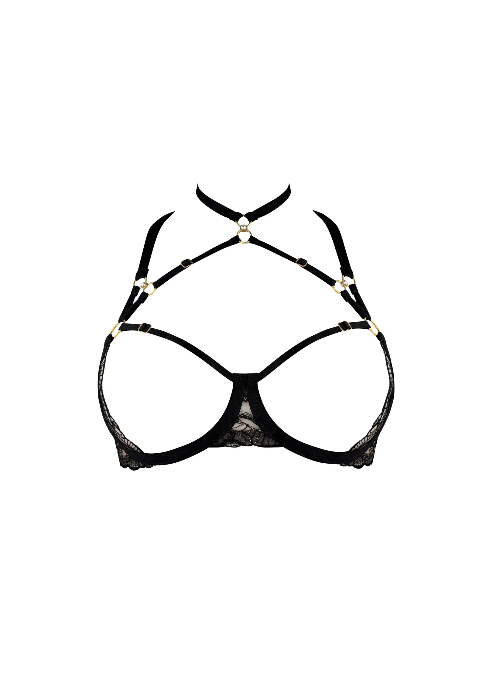 Image of Pearl Ouvert Wire Bra