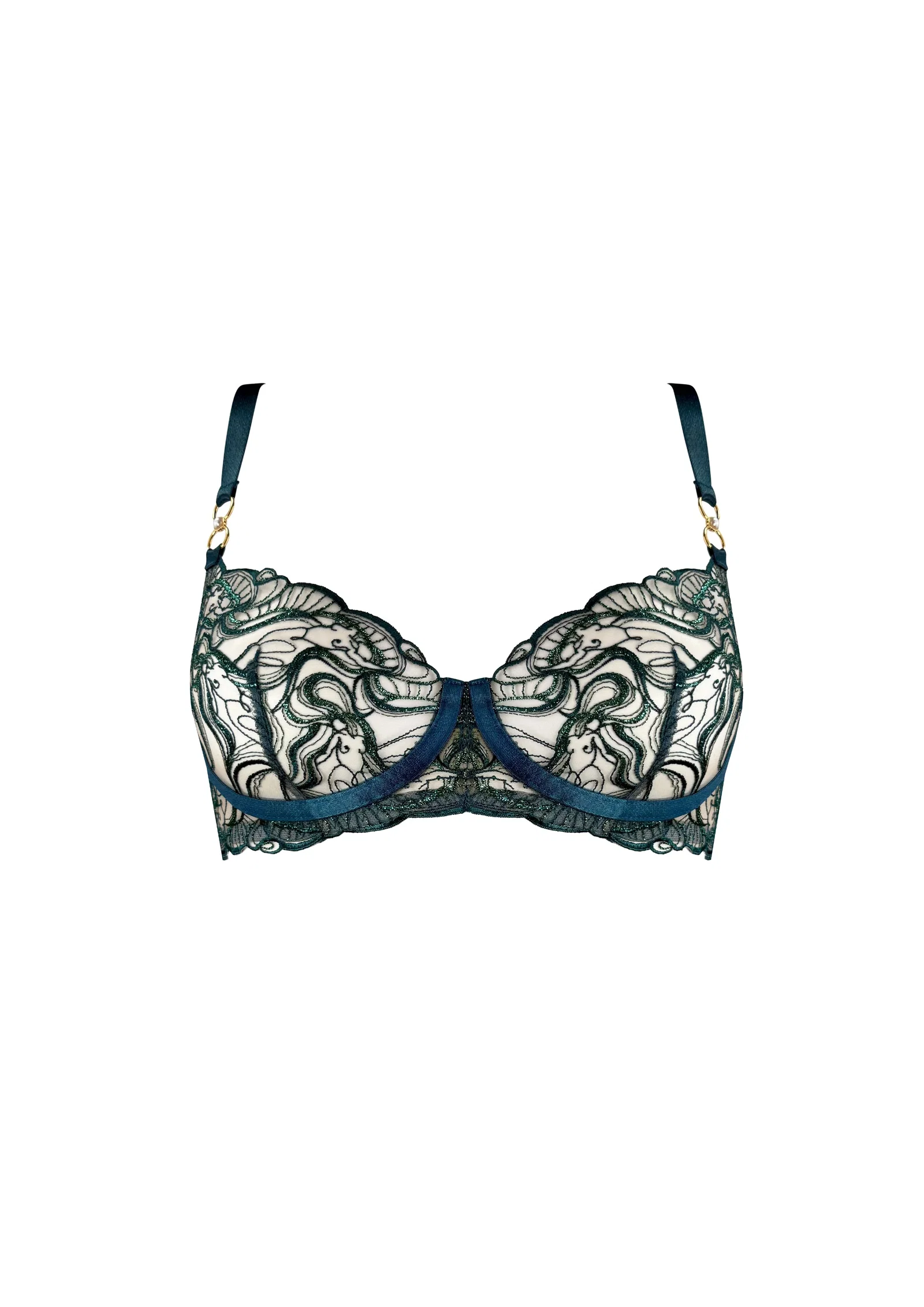 Image of Pearl Balconette Wire Bra