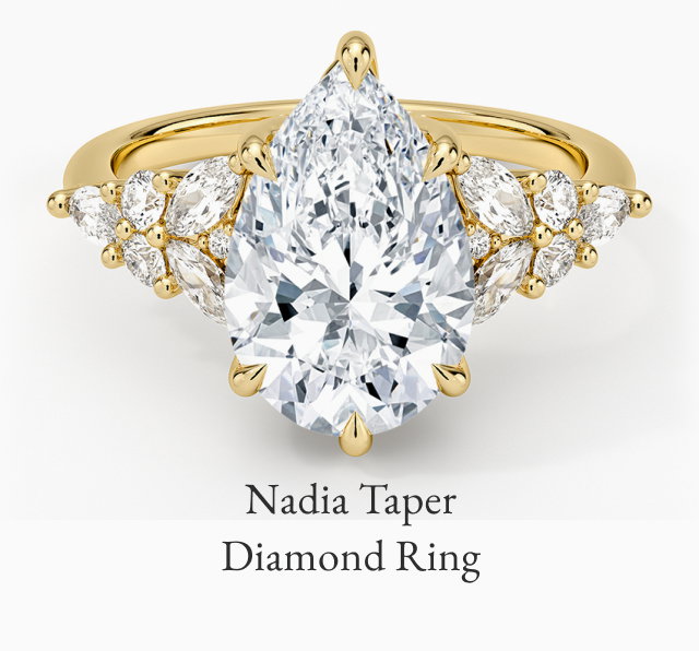 Nadia Taper Diamond Ring
