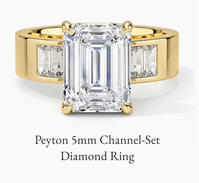 Peyton 5mm Channel-Set Diamond Ring