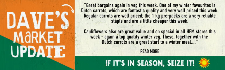 an image of a sign that says date's market update