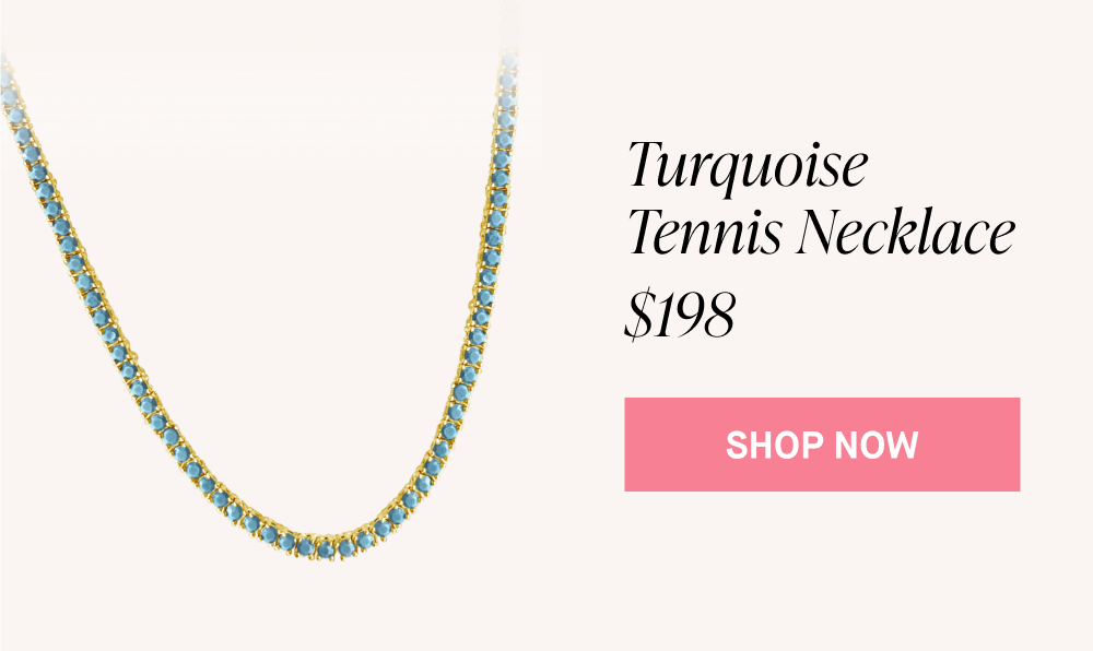 Turquoise Tennis Necklace