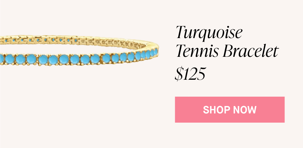 Turquoise Tennis Bracelet
