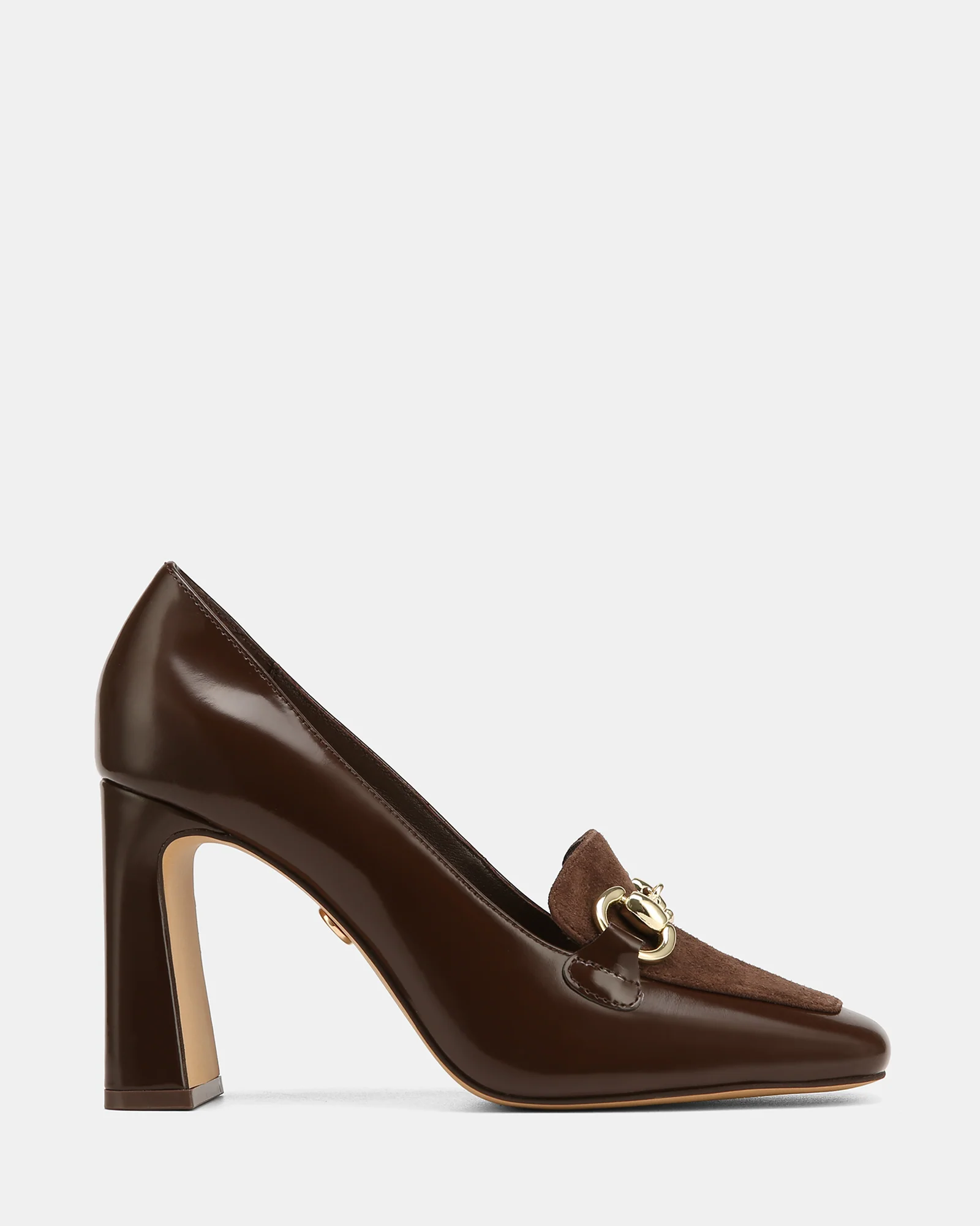 Pence Chocolate Leather Pump