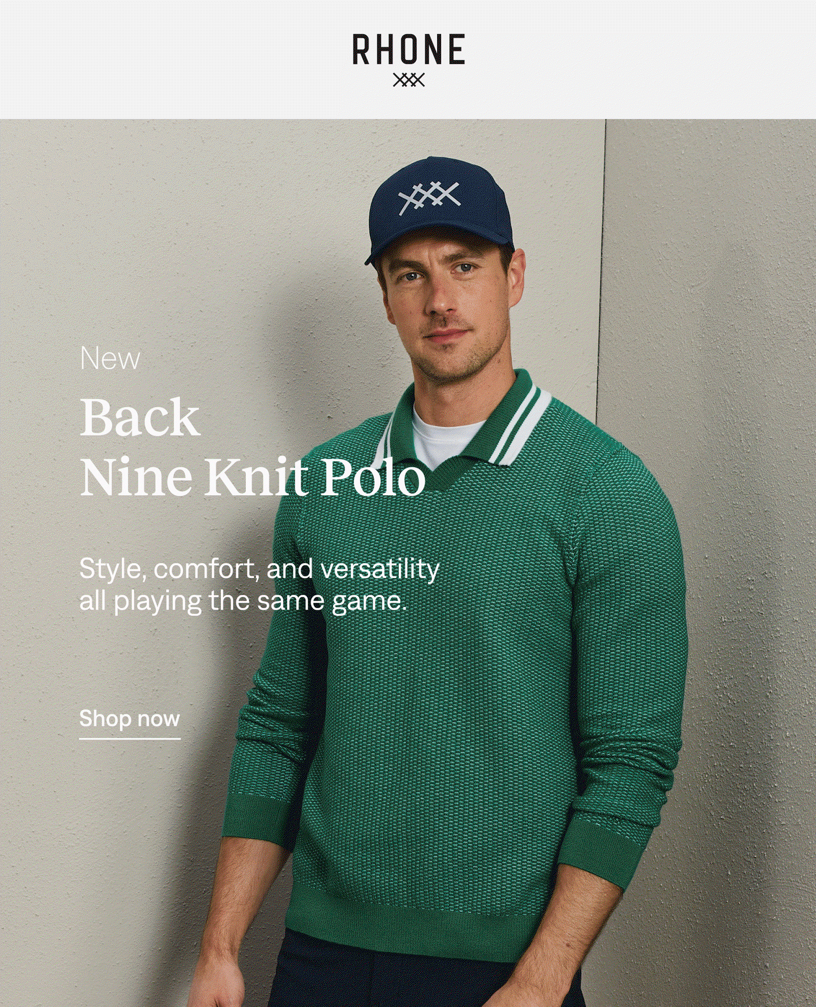 Back Nine Knit Polo