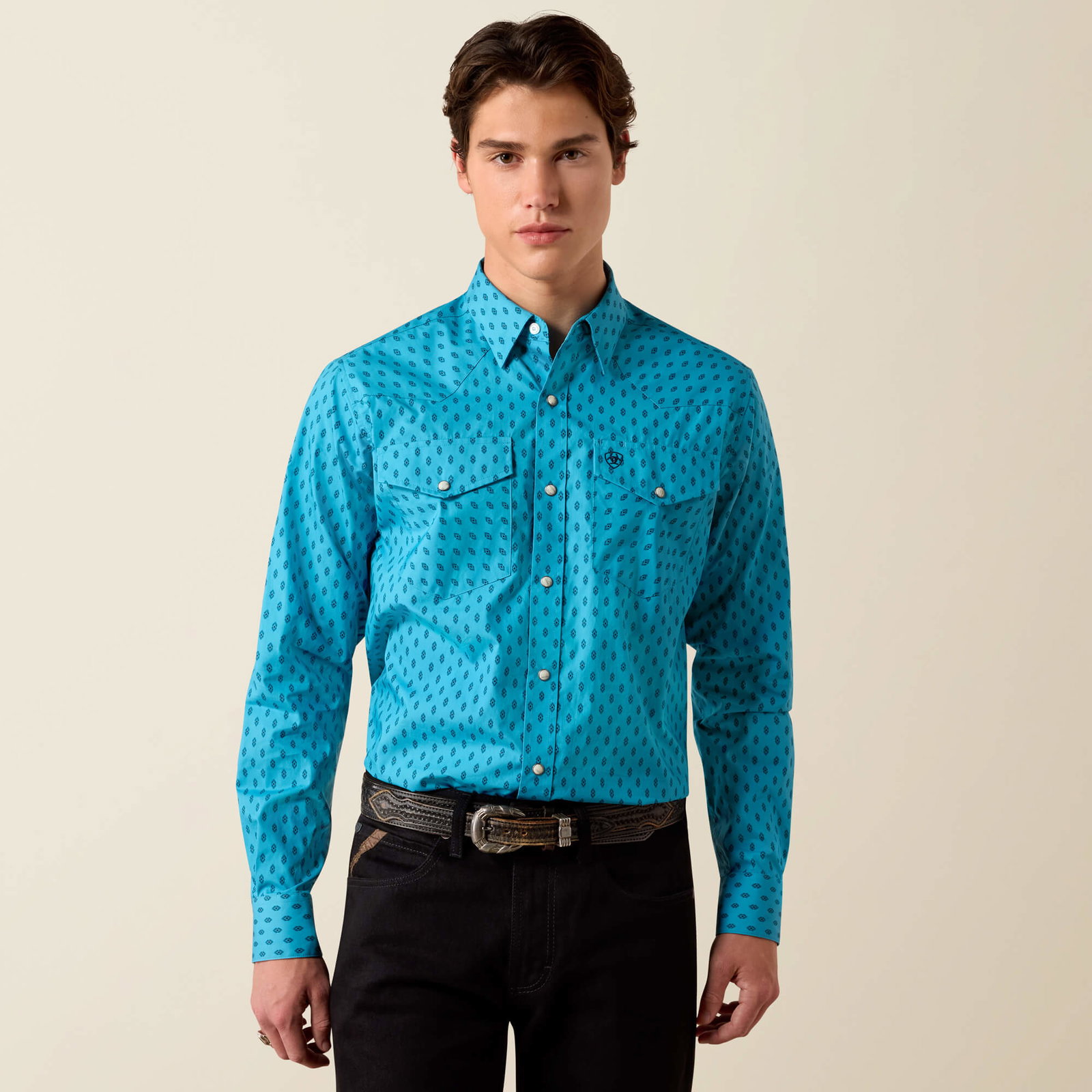 Men’s Clovis Fitted Snap Shirt