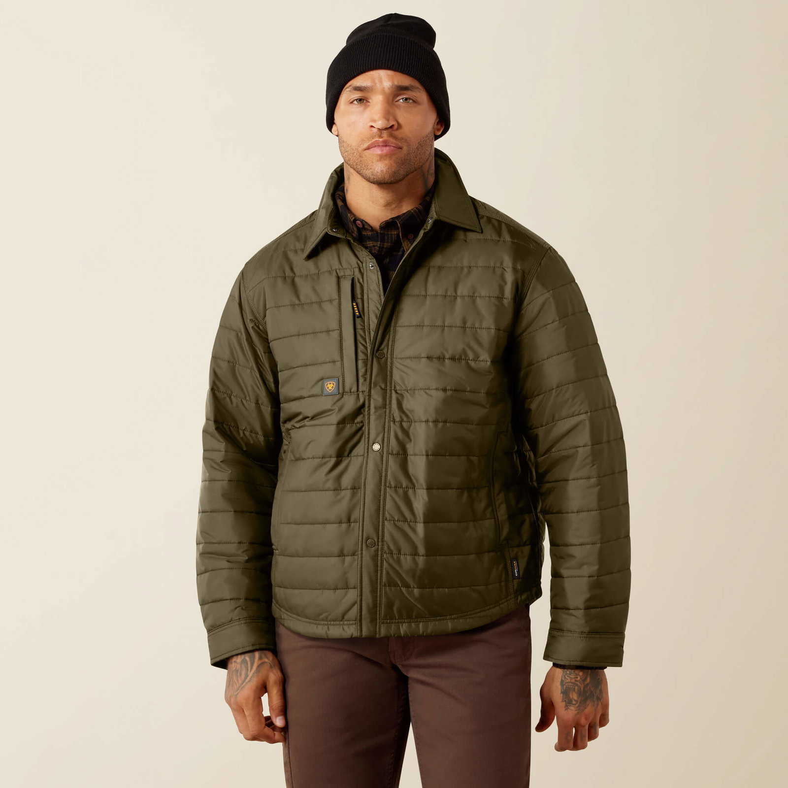 Men’s Rebar Cordura Ripstop Lightweight Insulated Shirt Jacket