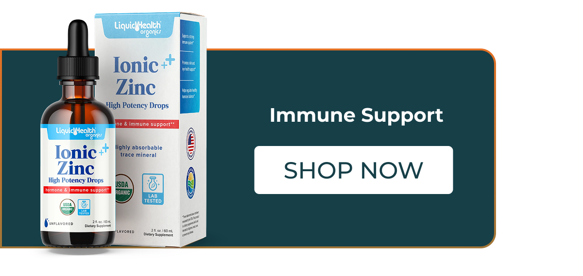 Ionic Zinc High Potency Drops (Organic)