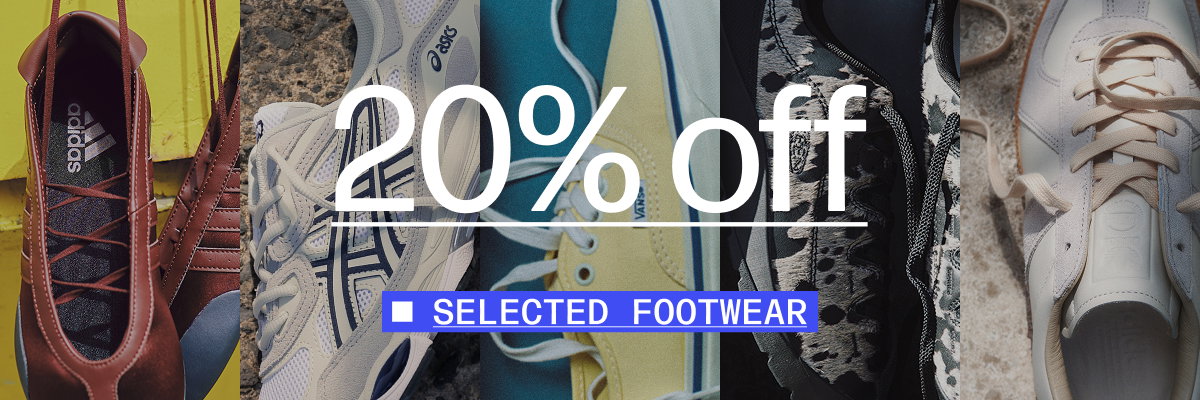20% off selected footwear