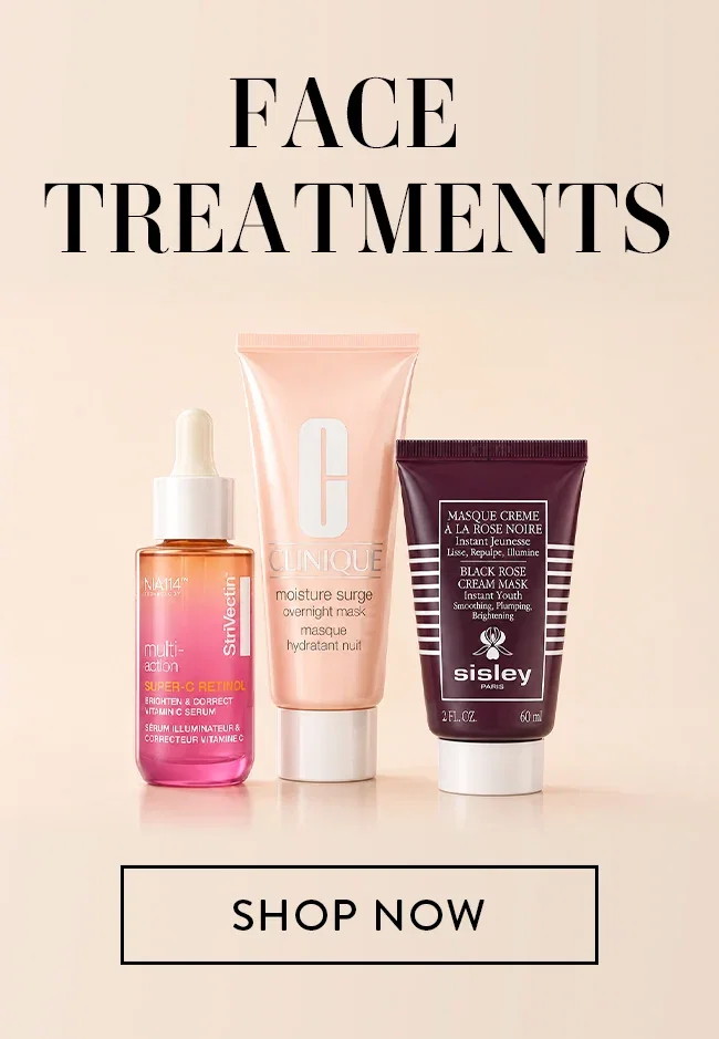 Face Treatments. Shop Now