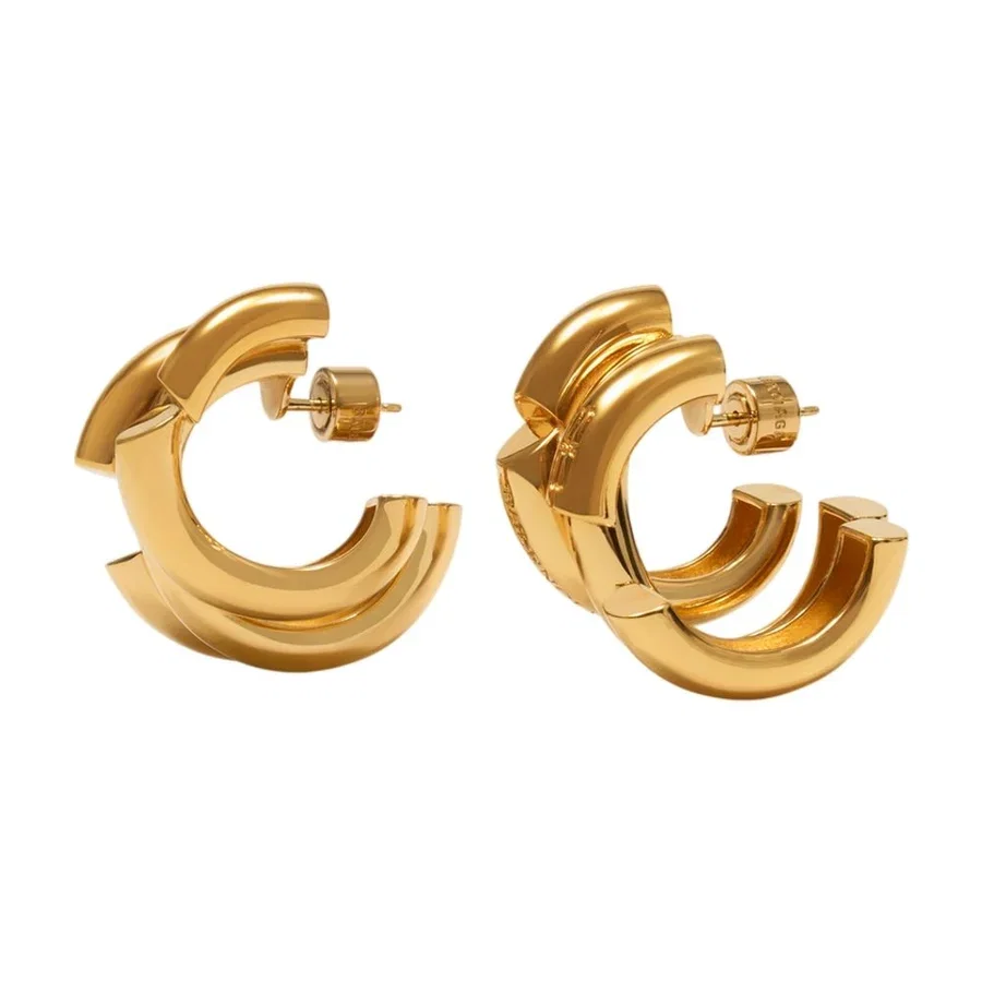 Balenciaga Saint Germain Earrings Gold