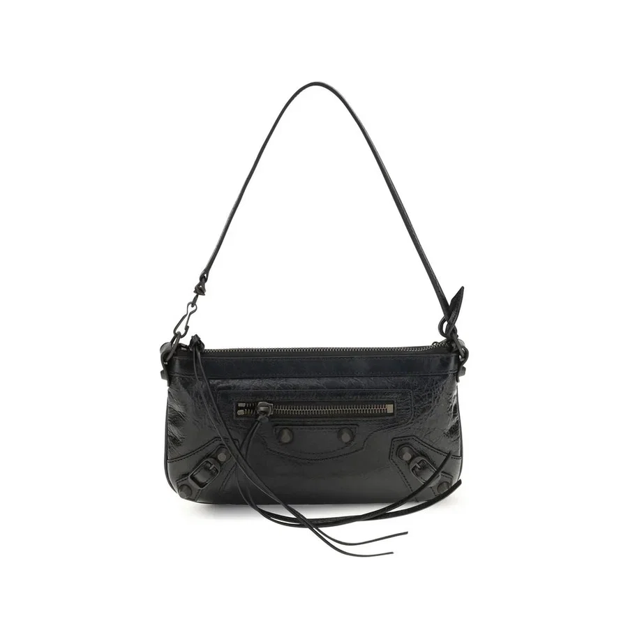 Balenciaga Le City Shoulder Bag Black
