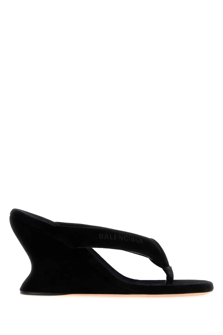 Balenciaga Gaeta Wedge Sandal Black