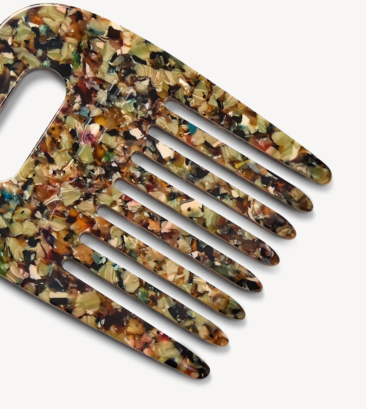 The new colorways, arranged on a natural surface