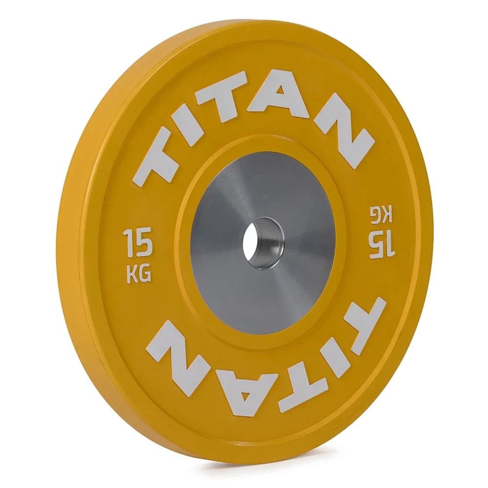 Image of Scratch and Dent, 15 KG Single Elite Color Bumper Plate