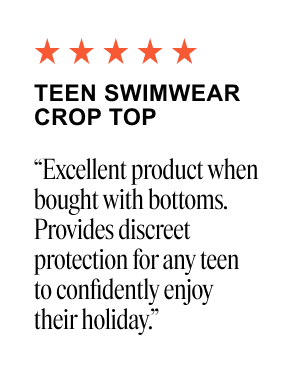 Teen Swimwear Crop Top - Review