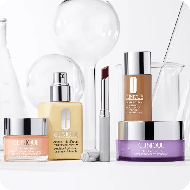 Clinique best-selling skincare and makeup favourites