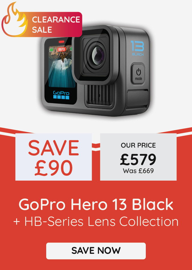 GoPro Hero 13 Black with HB-Series Lens Collection