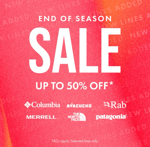Up to 50% off - New lines added