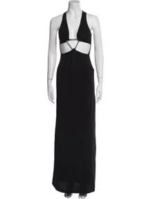 Halterneck Long Dress