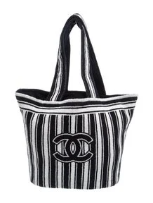 2026 Coco Beach Striped Tote