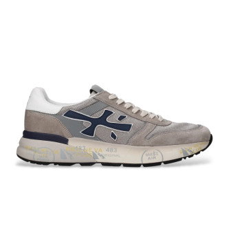 Zapatillas de piel Mick gris 