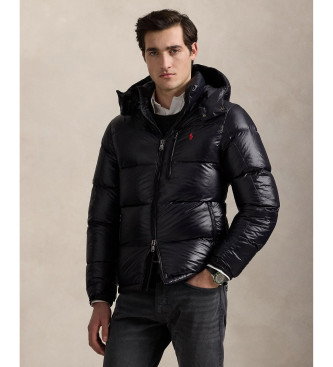 Chaqueta Gorham brillante de plumón marino oscuro