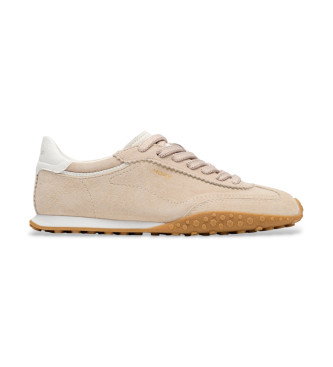 Zapatillas de Piel Bridge beige