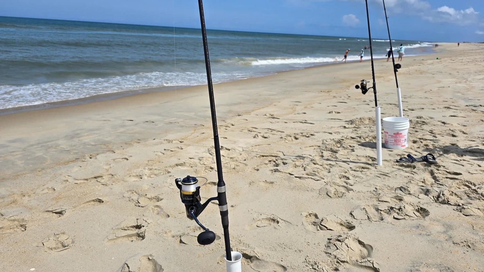 surf fishing