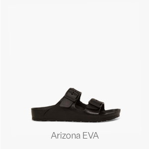 Birkenstock Little Kids' Arizona EVA Sandals in Black