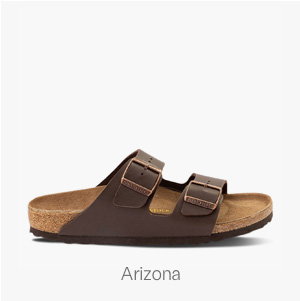Birkenstock Women's Arizona Sandals in Dark Brown