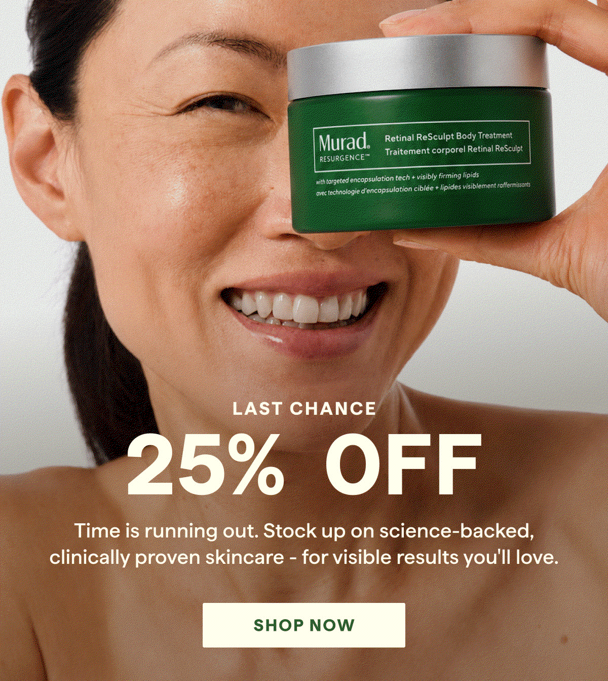 Final Hours For 25% Off | Shop Now