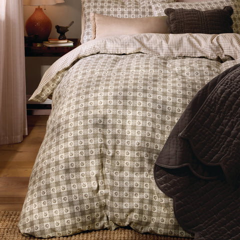 Laura Ashley Hartley Check Bedding Set