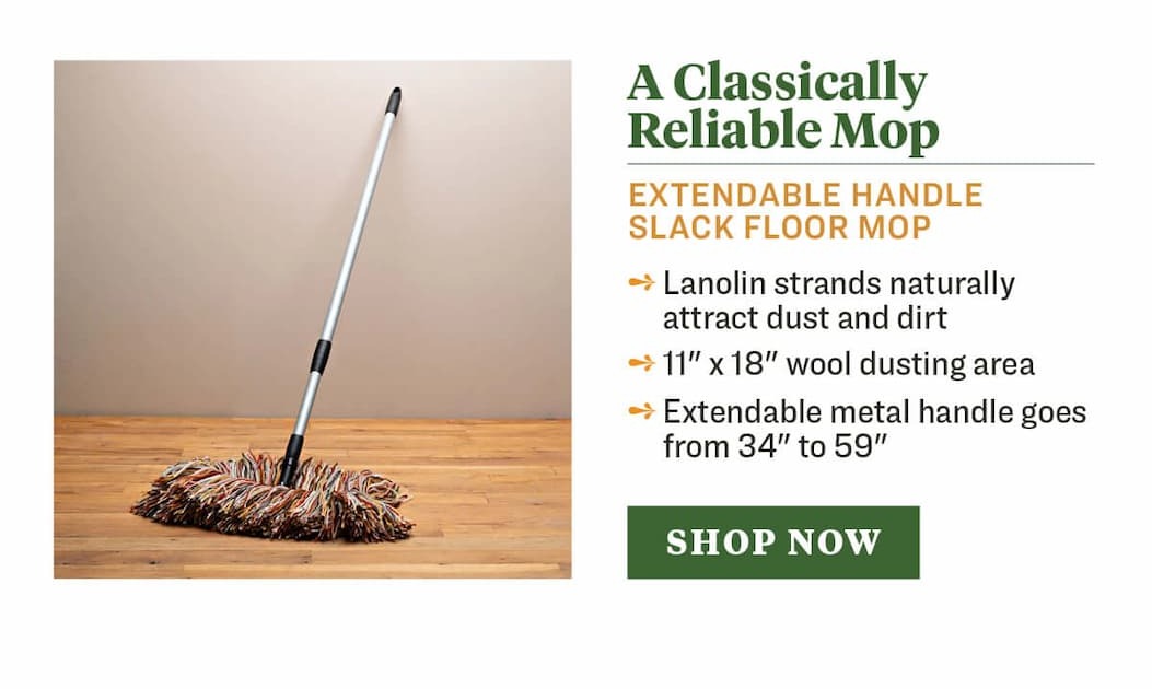 Slack Floor Mop - Extendable Handle