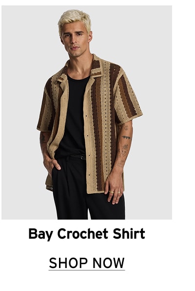The Bay Crochet Shirt