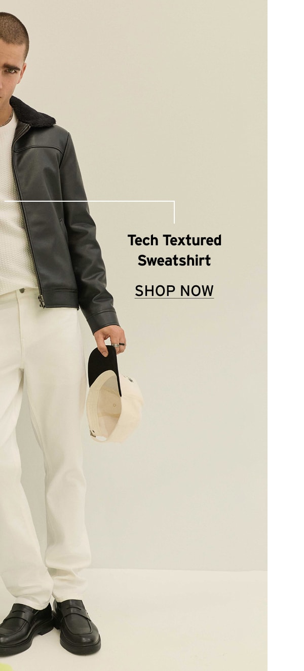 Shop the Tech Textured Sweatshirt