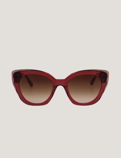 Butterfly Frame Acetate Sunglasses