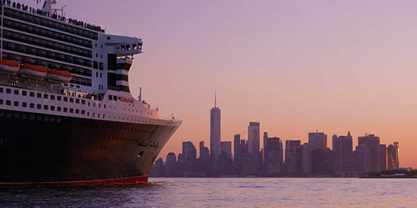 Queen Mary 2 in New York