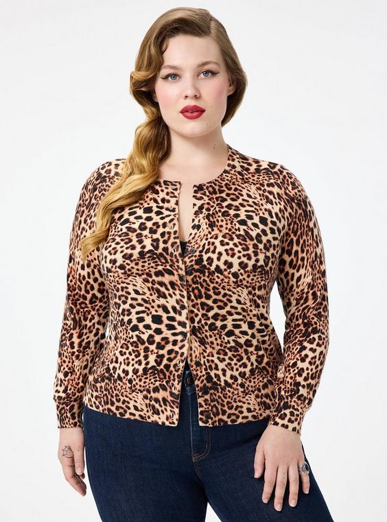 Retro Chic Embroidered Cardigan