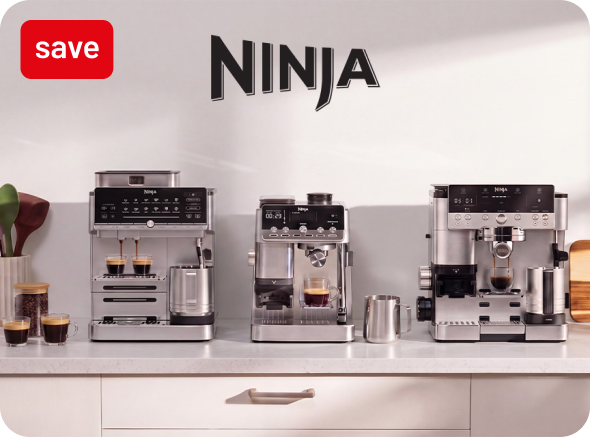 Save 20% on selected NINJA appliances and kitchenware with code NINJA20